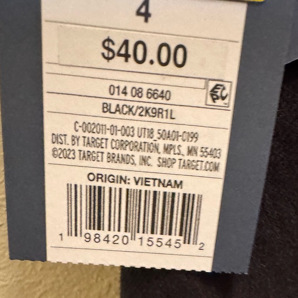 Universal Thread Black Denim Sailor Wide Leg Overalls NWT 4 - Picture 3 of 6